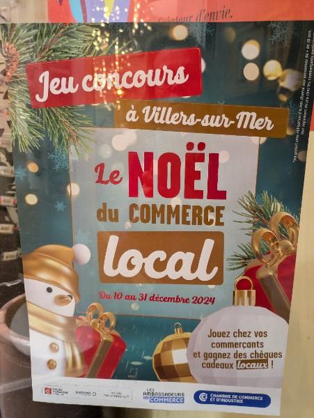 Jeu-concours Le Noël du commerce local du 10 au 31 décembre 2024